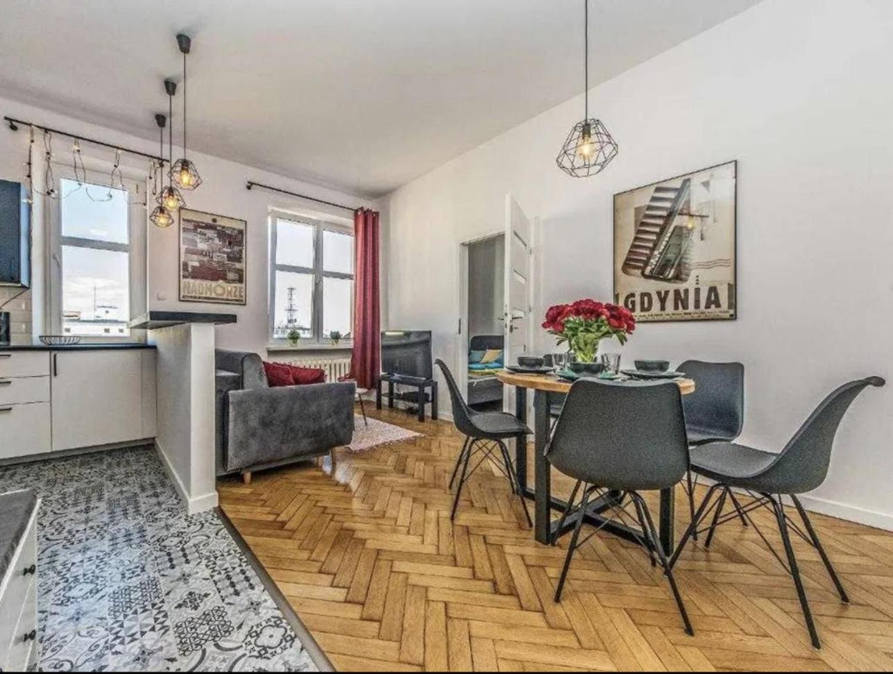 Apartmán Skwer Kosciuszki Cenral Flat Gdyně Exteriér fotografie